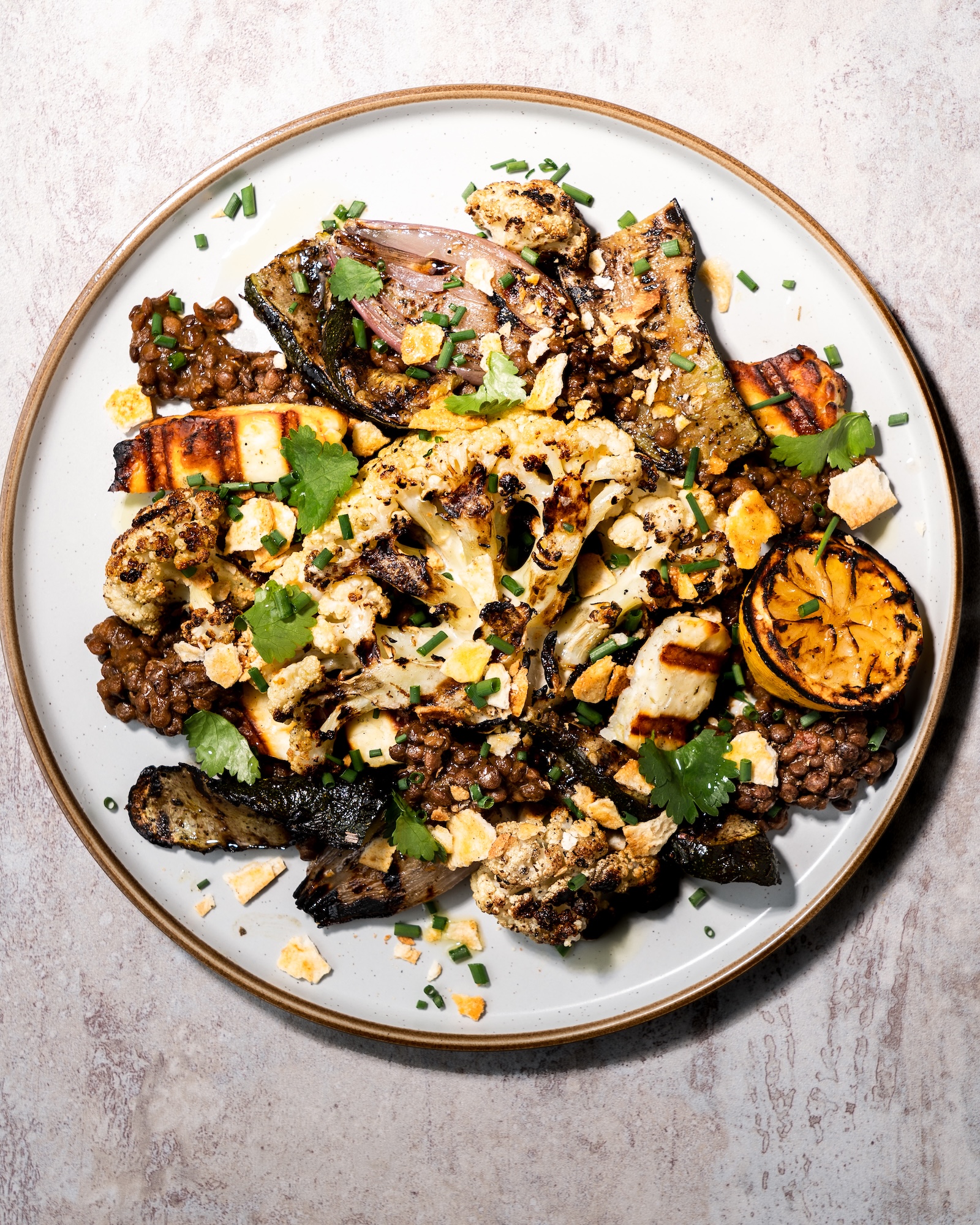 Cauliflower steak BBQ